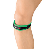 赞斯特（ZAMST）JKBand髌骨带运动护膝男女跑步足球篮球跳绳登山健身加压膝盖JK带 绿色(单只装) 测量膝盖中心下方5cm处周长