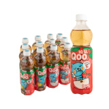 可口可乐（Coca-Cola）美汁源 Minute Maid 酷儿 Qoo 苹果味 果汁饮料 450ml*12 整箱装
