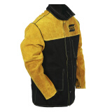 ESAB 0700010302 皮质焊工服 （上衣） 黄黑 L