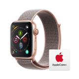 Apple Watch Series 4智能手表（GPS+蜂窝款 44毫米金色铝金属表壳 粉砂色回环式运动表带 MTVX2CH/A)