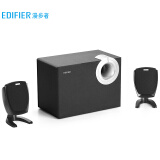 漫步者（EDIFIER） R201T06 2.1声道电脑音响音箱 台式机笔记本桌面音响 游戏音响 黑色