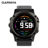 【京选尚品X佳明GARMIN】 佳明 GARMIN 飞耐时5X 中文蓝宝石玻璃镜面北斗GPS三星定位登山跑步游泳户外DLC版