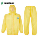 雷克兰（Lakeland）防化服C1T145Y凯麦斯分体防护服裤子C1T301Y耐酸碱防飞溅防渗透 套装C1T145Y+C1T301Y XL 