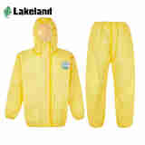 雷克兰（Lakeland）防化服C1T145Y凯麦斯分体防护服裤子C1T301Y耐酸碱防飞溅防渗透 套装C1T145Y+C1T301Y XL 