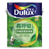 多乐士（Dulux）A8117竹炭森呼吸无添加抗菌抗苯抗甲醛全效 内墙乳胶漆 油漆涂料 墙面漆5L