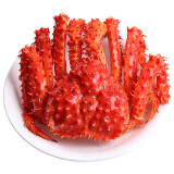 大口鲜 熟冻帝王蟹2.8-3.2斤 整只礼盒装 22年新蟹  海鲜水产礼包