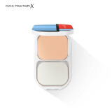 蜜丝佛陀（Max Factor）臻白粉饼大都会限量款 象牙白 控油遮瑕定妆持久干湿两用补妆粉饼内外养护