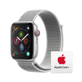 Apple Watch Series 4智能手表（GPS款 44毫米银色铝金属表壳 海贝色回环式运动表带 MU6C2CH/A)