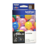 兄弟(brother)LC450XL-BK黑色墨盒（适用于：MFC-J6710DW、J5910DW、J6910DW ） 