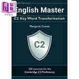 预售 English Master C2 Key Word Transformation Cambridge C2 Proficiency 英语大师剑桥CPE考试关键词转换练习2022 中商原版