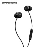 beyerdynamic/拜雅 Soul BYRD 入耳式耳机带线控电脑耳机 低音半入耳高品质耳塞 18Ω  黑色