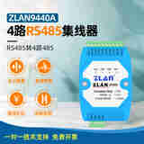 ZLAN485集线器4路隔离器1分4口工业级上海卓岚485通讯集线器ZLAN9440A ZLAN9440A（不含电源）
