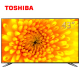 东芝（TOSHIBA）43U3800C 43英寸 4K超高清 智能语音 火箭炮音效 16GB大内存 纤薄液晶教育电视机