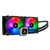 美商海盗船 (USCORSAIR) H115i RGB PLATINUM 双风扇一体式水冷散热器(280冷排/RGB灯效/PWM风扇)