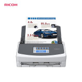 理光（Ricoh）扫描仪 ix1600高速扫描仪连续自动双面高清馈纸式A4商用办公发票文件扫描 无线wifi iX1600（40张/80面+WiFi+直扫微信）