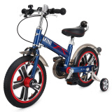 RASTAR星辉 儿童自行车 宝马MINI儿童单车男女小孩自行车童车14寸 蓝色