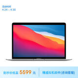 Apple/苹果2020款MacBookAir13.3英寸M1(8+7核)  8G 256G 银色轻薄笔记本电脑 MGN93CH/A