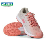 YONEX 尤尼克斯羽毛球鞋专业防滑YY运动鞋超轻耐磨SHBCFTCR SHB610WCR SHBCFTCR粉红色 女款 40码