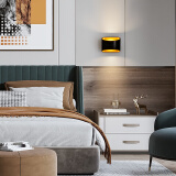 geled壁灯LED床头灯家用客厅卧室灯温馨氛围柔光舒适cob现代简约 摩登壁灯 暖白光3000K