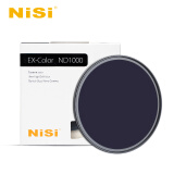 NiSi耐司ND1000减光镜ND64 中灰密度镜nd镜滤镜微单单反相机滤光镜 ND64 82mm