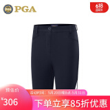 PGA新品高尔夫裤子夏季女裤运动球裤防水弹力女士短裤 PGA 102054-藏青色 XS