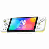 HORI原装Switch左右手柄 JD物流日本空运直邮 一般10日内送达 浅灰色×黄色