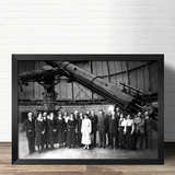 狼天影 物理学家科学家索尔维会议诺贝尔爱因斯坦海报墙贴画挂画纸定制 03 60*90cm仅海报