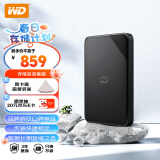 西部数据（WD）4TB 移动硬盘 USB3.0 Elements SE 新元素系列2.5英寸 机械硬盘 大容量 手机电脑外置外接