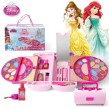 迪士尼（Disney）儿童化妆品彩妆盒套装 口红指甲油可水洗儿童玩具礼物 潘多拉幻境美妆手提箱 国庆节礼物