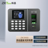 ZKTECO 熵基科技智能人脸识别指纹考勤机指纹式打卡机签到机器上班刷脸识别面部考勤ZK3960 ZK3960指纹识别 标配