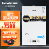 海顿（haydn）云系列天然气壁挂炉家用采暖锅炉洗浴取暖两用 24KW 120-160 套管机