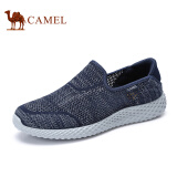 骆驼（CAMEL） 轻盈时尚户外网孔健步运动鞋 A922303130 深蓝/灰 41