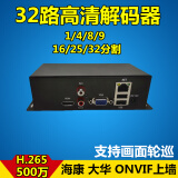 视频监控网络数字16/32路大华ONVIF上墙H265