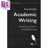 Academic Writing Mastering citation referencing Student Book 学术写作学生用书C1-C2 剑桥CAE CPE考试适用 2023 中商原版