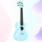 YAEL雅尔尤克里里ukulele乌克丽丽23寸碳纤维彩色宁静蓝全单板小吉他