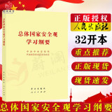 总体国家安全观学习纲要 32开普及本