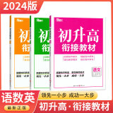 2024初升高衔接教材语文数学英语物理化学新高一初中升高中预备班天下图书重庆出版社快乐暑假衔接新教材高一教辅资料训练 初升高·语数英】3本套装 九年级/初中三年级