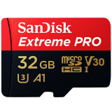 闪迪（SanDisk）手机内存卡 高速TF卡 Micro SD存储卡 安卓手机小卡 32G超极速 读取100MB/s 写入90