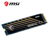 微星（MSI）1TB SSD固态硬盘 M.2接口(NVMe协议) M450 SPATIUM 黑竞系列 电竞高性能版