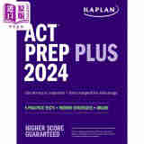新版2024年ACT考试备考指南（卡普兰考试备考 美国高考）ACT Prep Plus 2024 (Kaplan Test Prep) 英文原版 进口书