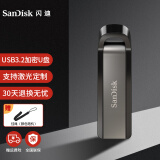 闪迪（SanDisk） 优盘高速USB3.2电脑优盘大容量移动固态优盘CZ880金属定制盘cz810 cz810U盘+挂绳 128GB