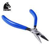 KEIBA日本马牌微型电子尖嘴钳(连弹簧)HL-D04有牙尖咀钳110mm精密钳