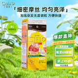 宣若（CIELO）宣若染发摩丝100g（深栗棕6）进口染发膏 亮发护发 润泽发丝