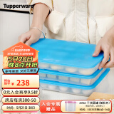 特百惠（Tupperware）冰箱冷冻保鲜盒1.3Lx4食品级收纳盒速冻肉类汤圆储藏盒