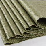 格美 编织袋 PP物流打包袋 蛇皮袋 塑料编织袋 灰绿色平方50克90*115cm 50条起拍