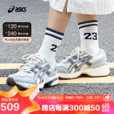 亚瑟士ASICS男女复古老爹鞋 GEL-1090 烟灰色37.5