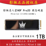 影驰（Galaz） 固态硬盘 星曜X4 M.2 NVMe协议 PCIE4.0 电脑台式机SSD硬盘 名人堂HOF pro20 1T