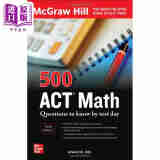 500 ACT Math Questions to Know by Test Day, Third Edition 考试当天要知道的 500 道 ACT 数学问题，第三版