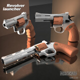 高恩 ZP-5左轮软弹枪儿童玩具枪中款357手动模型摆件金属男孩生日礼物