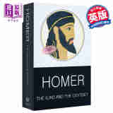 英文原版iliad and the odyssey/伊里亚特与奥德赛 经典版